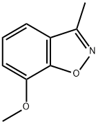 1,2-Benzisoxazole,7-methoxy-3-methyl-(9CI) Structure
