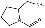 1-Pyrrolidinecarboxaldehyde,2-(aminomethyl)-(9CI) Structure