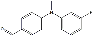 4-[(3-Fluorophenyl)(Methyl)Amino]Benzaldehyde(WXC00726) Structure