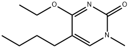 2(1H)-Pyrimidinone,5-butyl-4-ethoxy-1-methyl-(9CI) 구조식 이미지