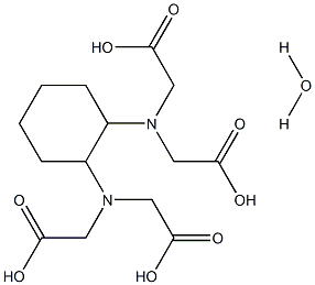 CDTA, 1,2-CyclohexanediaMinetetraacetic acis 구조식 이미지