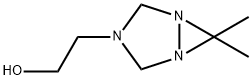 1,3,5-Triazabicyclo[3.1.0]hexane-3-ethanol,6,6-dimethyl-(9CI) Structure