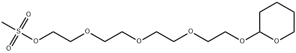 Mes-PEG5- THP 구조식 이미지