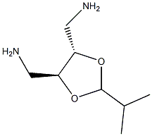 1,3-Dioxolane-4,5-dimethanamine,2-(1-methylethyl)-,[4S-(2alpha,4alpha,5bta)]-(9CI) Structure