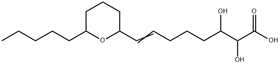 2,3-Dihydroxy-9,13-oxy-7-trans-octadecenoic acid Structure