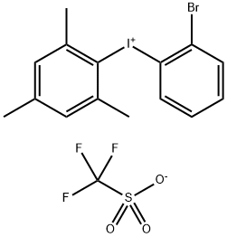 2-Bromophenyl)mesityliodonium triflate 구조식 이미지