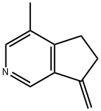 5H-Cyclopenta[c]pyridine,6,7-dihydro-4-methyl-7-methylene-(9CI) Structure