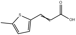 (E)-3-(5-methylthiophen-2-yl)acrylic acid Structure