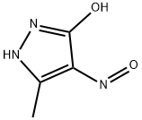 1H-Pyrazol-3-ol,5-methyl-4-nitroso-(9CI) Structure