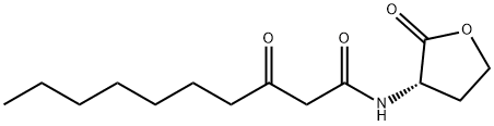 N-(3-Oxodecanoyl)-L-homoserine  lactone Structure