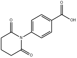 4-(2,6-dioxopiperidin-1-yl)benzoic acid Structure