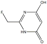 4,6-Pyrimidinediol, 2-(fluoromethyl)- (6CI,8CI) 구조식 이미지