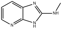 1H-Imidazo[4,5-b]pyridin-2-amine,N-methyl-(9CI) Structure