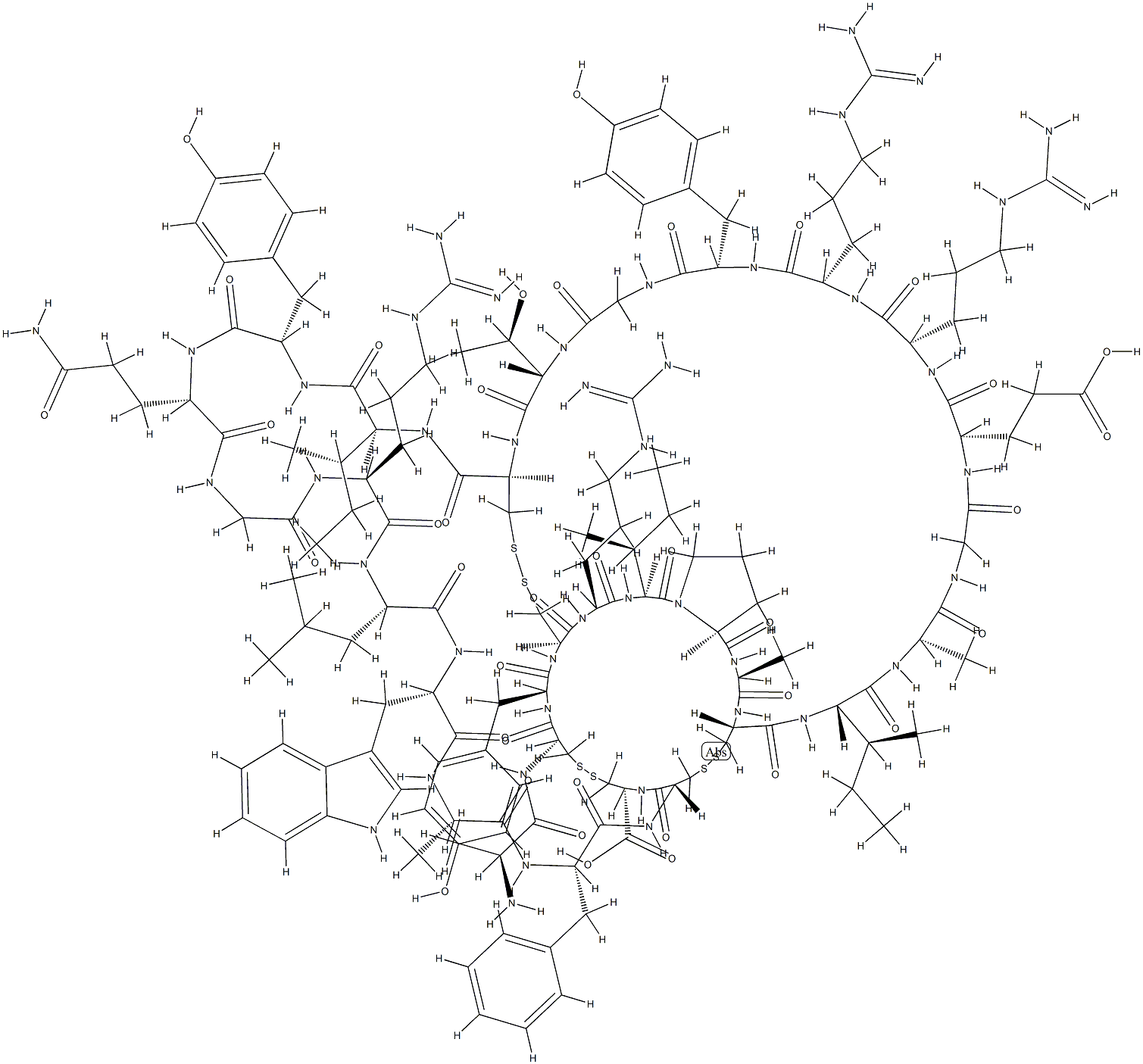 防御素 HNP-1 Structure