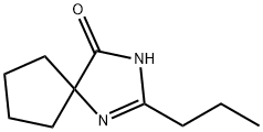 1,3-Diazaspiro[4.4]non-1-en-4-one,2-propyl-(9CI) Structure