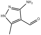 1H-Pyrazole-4-carboxaldehyde,3-amino-5-methyl-(9CI) Structure