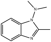 1H-벤즈이미다졸-1-아민,N,N,2-트리메틸-(9CI) 구조식 이미지