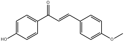 4,4'-Dihydroxychalcone, 4-Methyl ether Structure