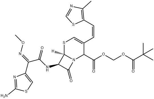 Δ2-Cefditoren Pivoxil Structure