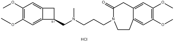 ent-Ivabradine Hydrochloride 구조식 이미지