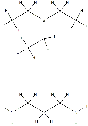 Triethylborane-1,3-diaminopropane Structure