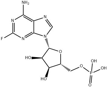 5'-Adenylic acid, 2-fluoro- Structure