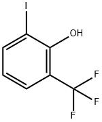 6-요오도-2-트리플루오로메틸페놀 구조식 이미지