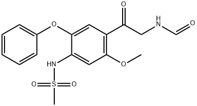 149456-98-4 MethanesulfonaMide, N-[4-[2-(forMylaMino)acetyl]-5-Methoxy-2-phenoxyphenyl]-