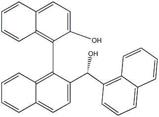 (S)-2-Hydroxy-2’-[(R)-hydroxy(1-naphthyl)methyl]-[1,1’-binaphthalene] Structure