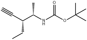 Carbamic acid, (2-ethyl-1-methyl-3-butynyl)-, 1,1-dimethylethyl ester, [S- Structure