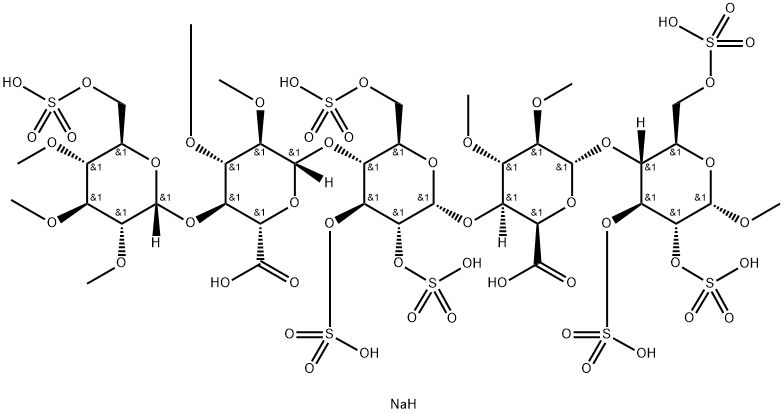 Idraparinux Structure