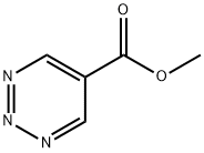 Methyl 1,2,3-triazine-5-carboxylate Structure