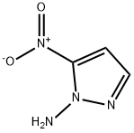 1H-Pyrazol-1-amine,5-nitro-(9CI) Structure