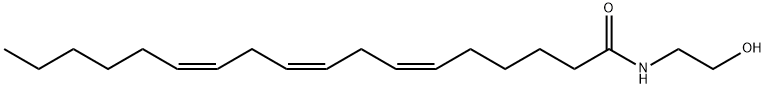 N-γ-LinolenoylethanolaMine 구조식 이미지