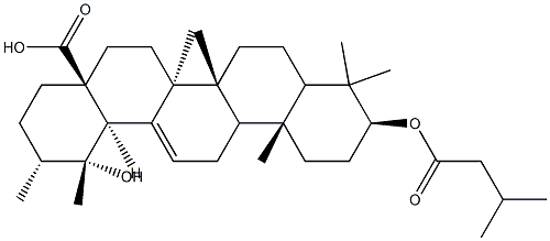 lantaiursolic acid Structure