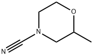 4-Morpholinecarbonitrile,2-methyl-(9CI) Structure