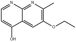 1,8-Naphthyridin-4-ol,6-ethoxy-7-methyl-(9CI) Structure