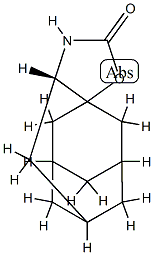 5,9:7,10a-Dimethano-10aH-cyclononoxazol-2(3H)-one,octahydro-,(S)-(9CI) 구조식 이미지