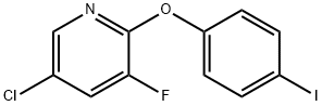 5-Chloro-3-Fluoro-2-(4-Iodophenoxy)Pyridine(WXC02251) Structure