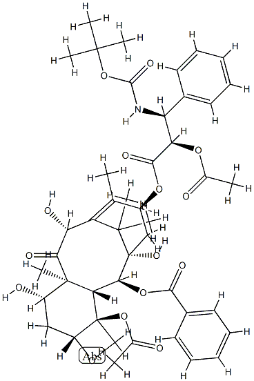2'-Ac-Docetaxel Structure