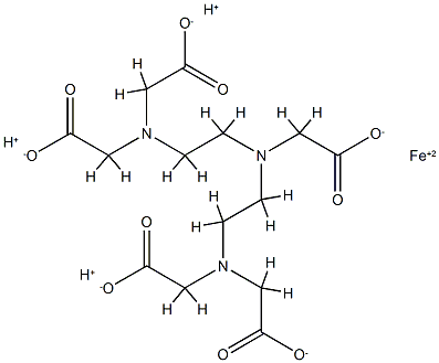 DTPA ferric chelate Structure