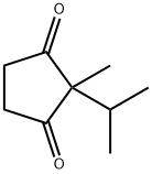 1,3-Cyclopentanedione,2-methyl-2-(1-methylethyl)-(9CI) 구조식 이미지