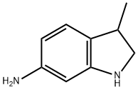 1H-Indol-6-amine,2,3-dihydro-3-methyl-(9CI) 구조식 이미지