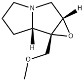 (7aS)-1β,2β-Epoxy-1-(methoxymethyl)hexahydro-1H-pyrrolizine Structure