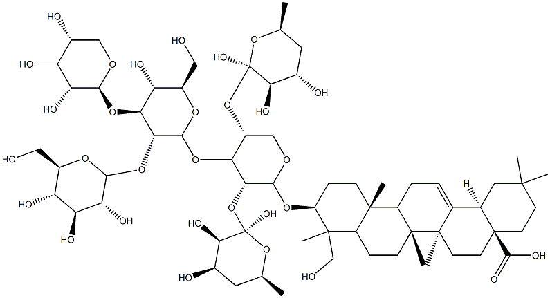 dipsacus saponin C Structure