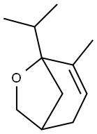 6-Oxabicyclo[3.2.1]oct-3-ene,4-methyl-5-(1-methylethyl)-(9CI) 구조식 이미지