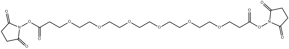 Bis-PEG6-NHS ester 구조식 이미지