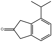 2H-Inden-2-one,1,3-dihydro-4-(1-methylethyl)-(9CI) 구조식 이미지