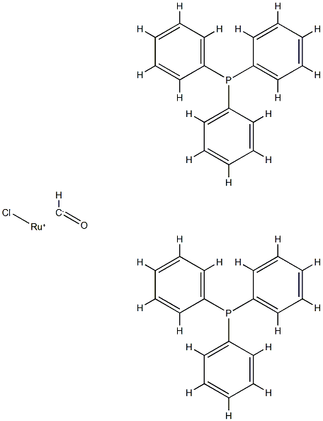транс-карбонилхлоробис-(трифенилфосфино)-родий структурированное изображение