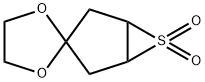 Spiro[1,3-dioxolane-2,3-[6]thiabicyclo[3.1.0]hexane], 6,6-dioxide (9CI) Structure